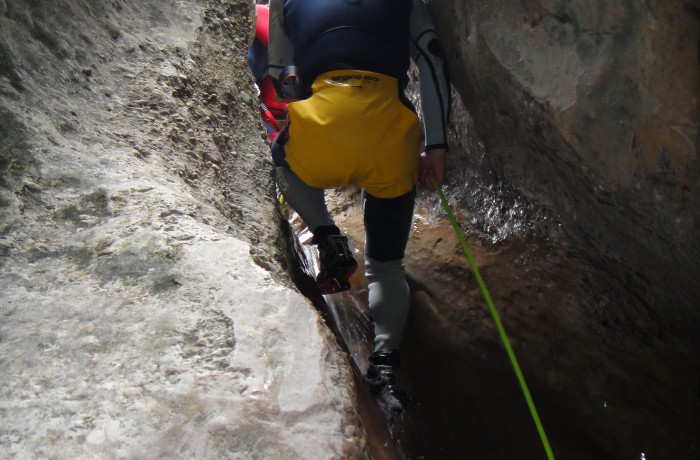 Canyoning i Spanien maj 2014